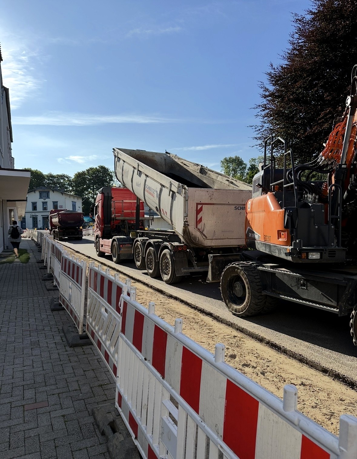 Straßen- und Tiefbau im innerstädtischen Bereich