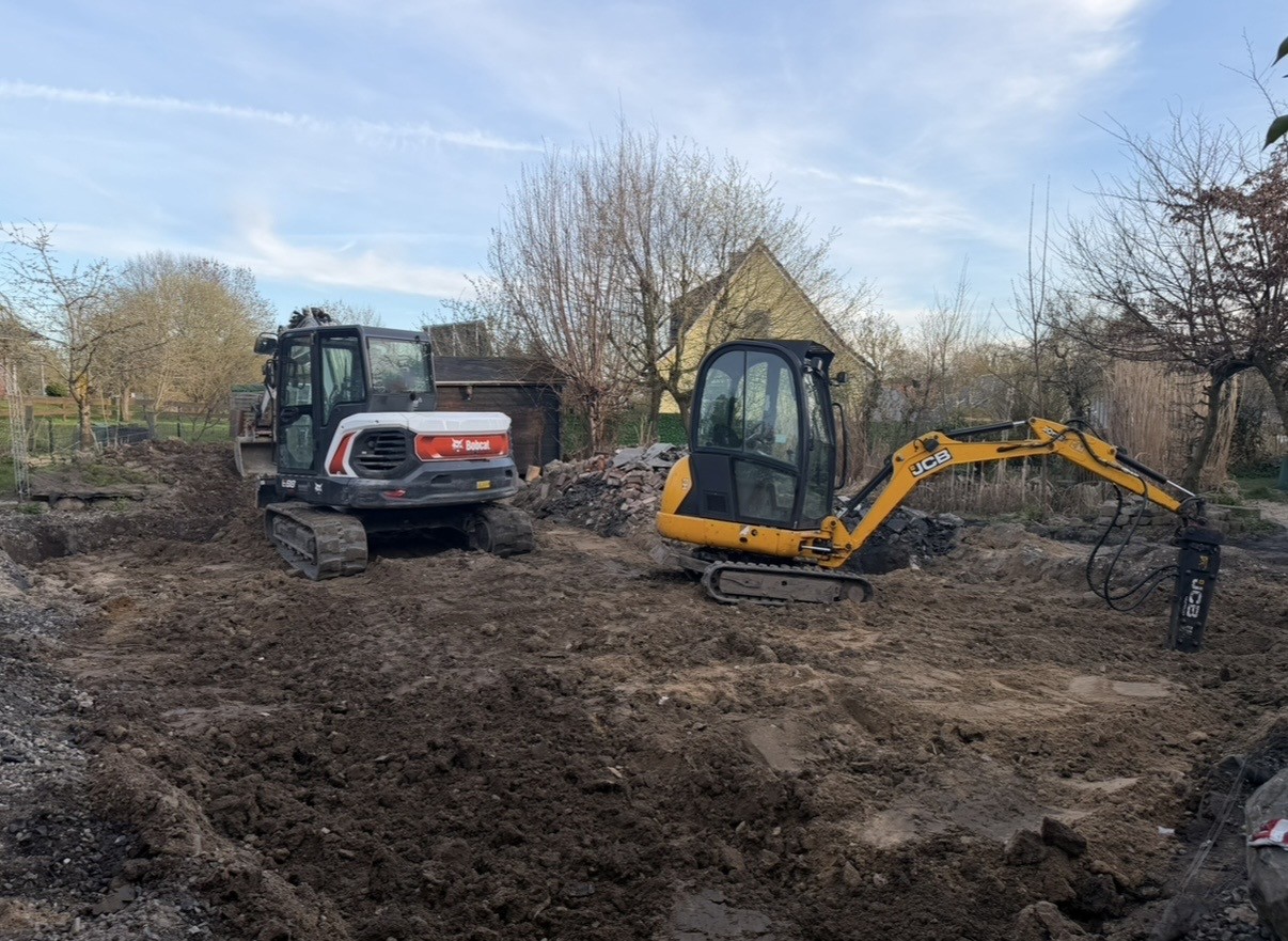 Maschinen im Einsatz