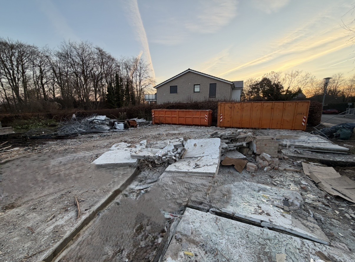 Rückbau und Sortierung